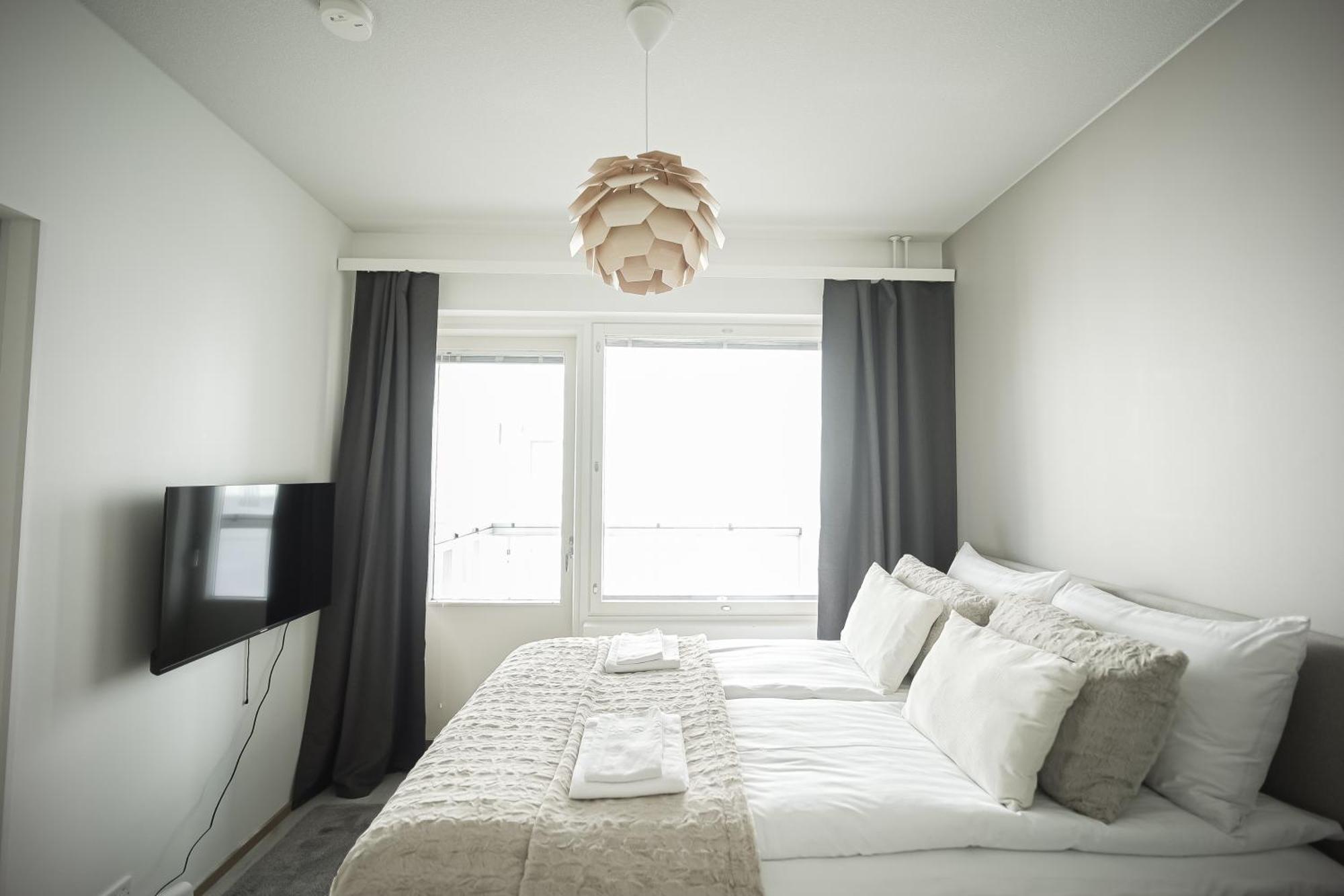 Aurora Apartments By Booklapland Rovaniemi Bagian luar foto